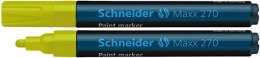 Schneider Marker olejowy Schneider Maxx 270, żółty 1,0-3,0mm (SR127005)