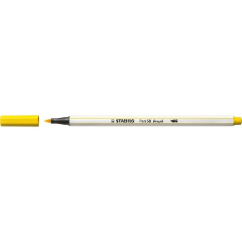 Stabilo Flamaster Stabilo Pen 68 brush żółty 1 kol. (568/44)