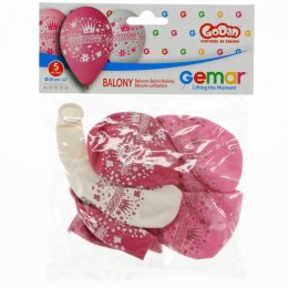 Godan Balon gumowy Godan Premium Księżniczki 5 szt mix 300mm 12cal (GB/PG32)