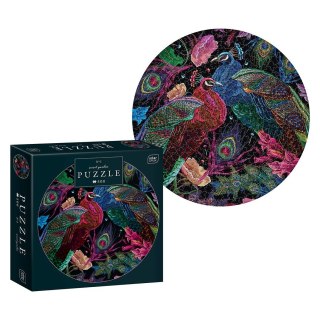 Interdruk Puzzle Interdruk ROUND SECRET GARDEN 5902277342058 500 el. (500 el)