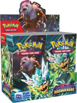 Rebel Karty Rebel Pokémon TCG: Scarlet & Violet - Twilight Masquerade - Sleeved Booster Box (189-85774) 10 sztuk