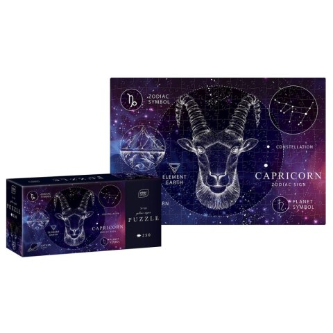 Interdruk Puzzle Interdruk ZODIAC SIGNS 10 CAPIRICORN 5902277341969 250 el. (250 el)