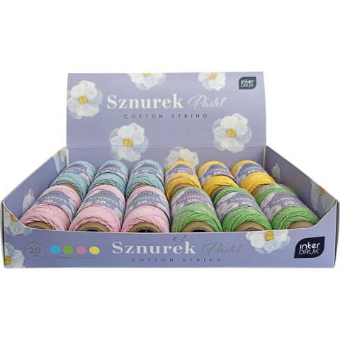 Interdruk Sznurek Interdruk szurek PASTEL 5902277345530 (20m)