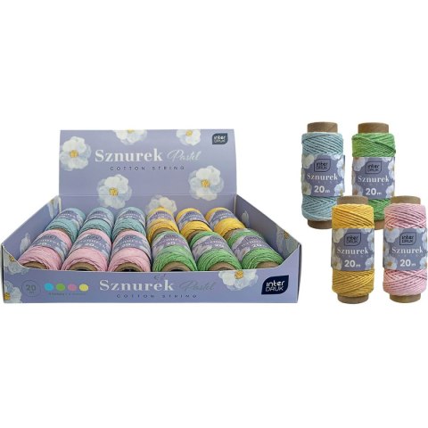 Interdruk Sznurek Interdruk szurek PASTEL 5902277345530 (20m)