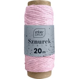 Interdruk Sznurek Interdruk szurek satin gold 5902277345523 20m (20m)