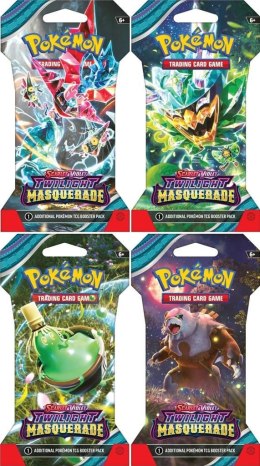 Rebel Karty Rebel Pokémon TCG: Scarlet & Violet - Twilight Masquerade - Sleeved Booster Box (189-85779)