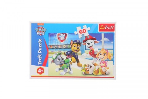 Trefl Puzzle Trefl Paw Patrol W świecie Piesków 60 el. (17392)