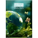 Wydawnictwo Wokół Nas Kalendarz nauczyciela książkowy (terminarz) A5TN060B- Wydawnictwo Wokół Nas 2024/2025 A5 PCV bezbarwny A5 (EKO)