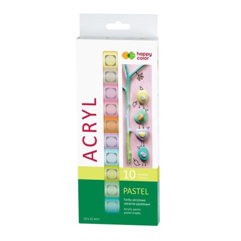 Happy Color Farba akrylowa Happy Color Pastelowe kolor: mix 12ml (HA 7370 0012-P10) Happy Color Farba akrylowa Happy Color Pastelowe kolor: mix 12ml (HA 7370 0012-P10)