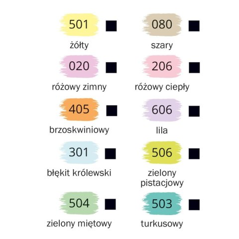 Happy Color Farba akrylowa Happy Color Pastelowe kolor: mix 12ml (HA 7370 0012-P10) Happy Color Farba akrylowa Happy Color Pastelowe kolor: mix 12ml (HA 7370 0012-P10)