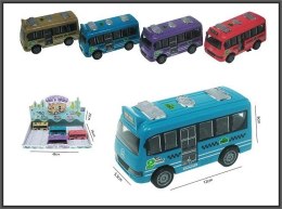 Hipo Autobus z napędem 4-kolory Hipo (HKD02)
