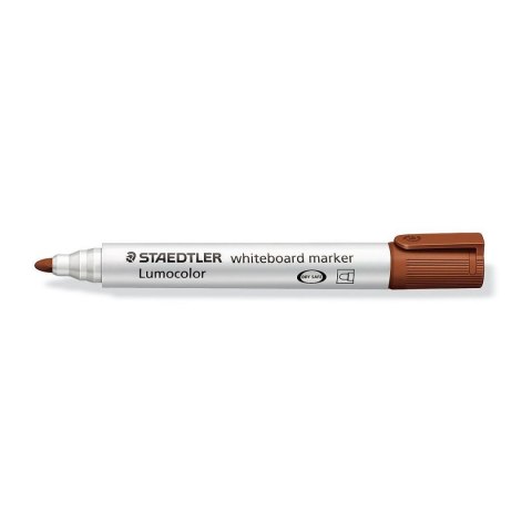 Staedtler Marker suchościeralny Staedtler, brązowy 2,0mm okrągła końcówka (S 351-7)