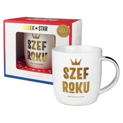 Pan Dragon Kubek wielokrotnego użytku Pan Dragon Star 2-Szef roku (5901854983431) Pan Dragon Kubek wielokrotnego użytku Pan Dragon Star 2-Szef roku (5901854983431)