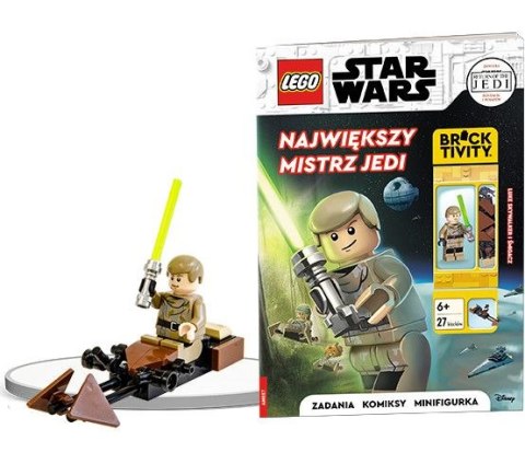 Ameet Książeczka edukacyjna Ameet LEGO® Star Wars™. Największy Mistrz Jedi! LNC 6312 P1