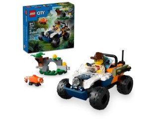 Lego Klocki konstrukcyjne Lego City Quad badacza dżungli z pandą czerwoną (60424)