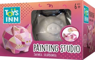 Stnux Zestaw kreatywny dla dzieci Stnux Painting studio skarbonka Świnka (STN8820)