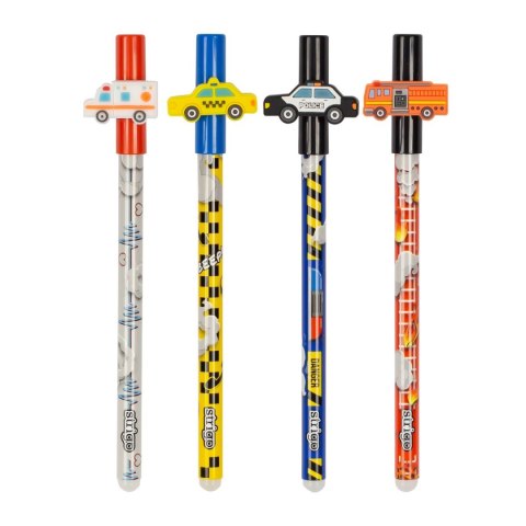 Strigo Długopis wymazywalny Strigo POJAZDR 5902315577497 niebieski 0,5mm (SSC186) Strigo Długopis wymazywalny Strigo POJAZDR 5902315577497 niebieski 0,5mm (SSC186)
