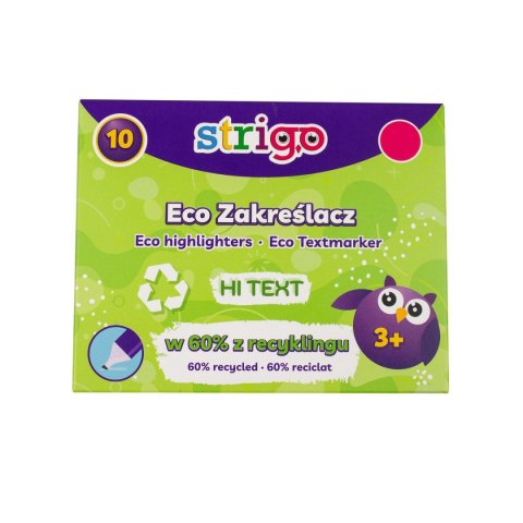 Strigo Zakreślacz Strigo HI-TEXT ekologiczna obudowa rózowy (SSC221) Strigo Zakreślacz Strigo HI-TEXT ekologiczna obudowa rózowy (SSC221)
