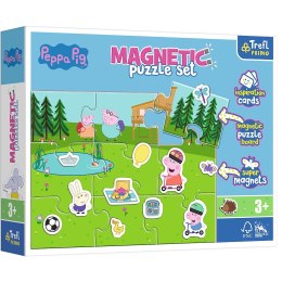 Trefl Puzzle Trefl świnka Peppa Magnetyczne Zabawy Peppy (93164)