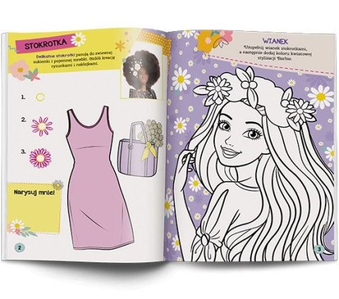 Ameet Książeczka edukacyjna Ameet Barbie™. Kwiaty (KWI 1101)