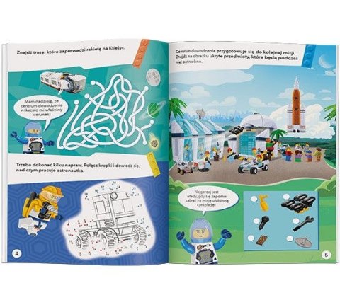 Ameet Książeczka edukacyjna Ameet LEGO® City. Lecimy w kosmos! LNC 6027 P1