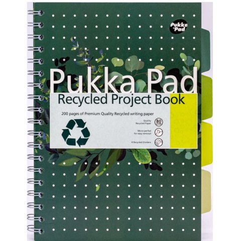 Pukka Pads Kołozeszyt (kołobrulion) Pukka Pads Recycled linia (5032608060525)