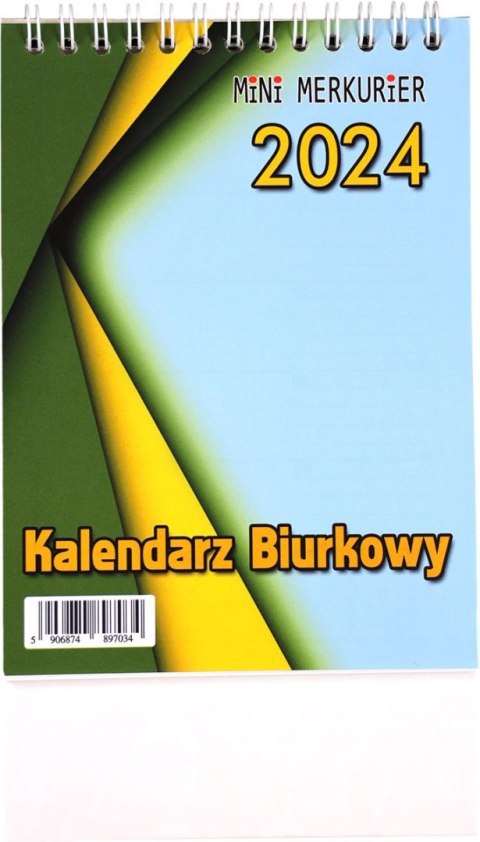 Beskidy Kalendarz biurkowy Beskidy MINI-MERKURIER biurkowy 120mm x 165mm (B9)