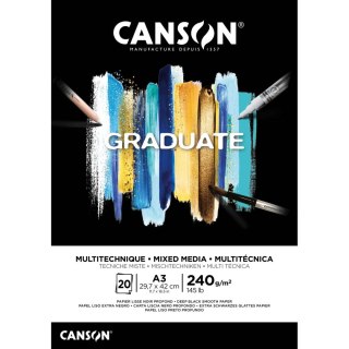 Canson Blok rysunkowy Canson Mix Media Graduate (C31250P018)