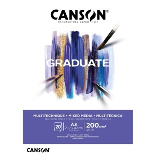 Canson Blok rysunkowy Canson Mix Media Graduate (C400110378)