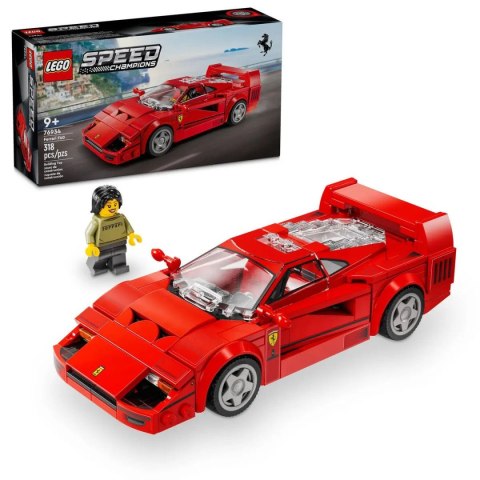 Lego Klocki konstrukcyjne Lego Speed Champions Supersamochód Ferrari F40 (76934)