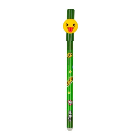 Strigo Długopis wymazywalny Strigo wymazywalny Emotki 590231557619 niebieski 0,5mm (SSC198)