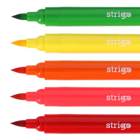 Strigo Flamaster Strigo Brush Jumbo 590565881090 12 kol. (SSC348) Strigo Flamaster Strigo Brush Jumbo 590565881090 12 kol. (SSC348)