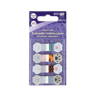 Strigo Zakładki indeksujące Strigo łapki 44x15mm x4bl 5905658810283 80k [mm:] 44x15 (SSN025)