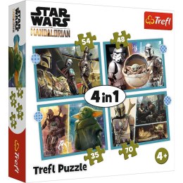 Trefl Puzzle Trefl Mandalorian 4w1 4w1 el. (34397)