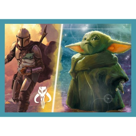 Trefl Puzzle Trefl Mandalorian 4w1 4w1 el. (34397) Trefl Puzzle Trefl Mandalorian 4w1 4w1 el. (34397)
