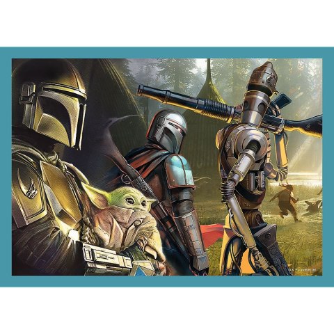Trefl Puzzle Trefl Mandalorian 4w1 4w1 el. (34397) Trefl Puzzle Trefl Mandalorian 4w1 4w1 el. (34397)