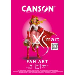 Canson Blok artystyczny Canson XSmart Manga A4 250g 20k (32250P001)