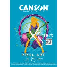 Canson Blok artystyczny Canson XSmart Pixel Art A4 120g 50k (32250P004)