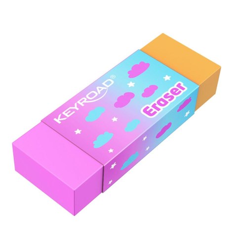 Keyroad Gumka do mazania Keyroad pastel tęczowa (KR972540)