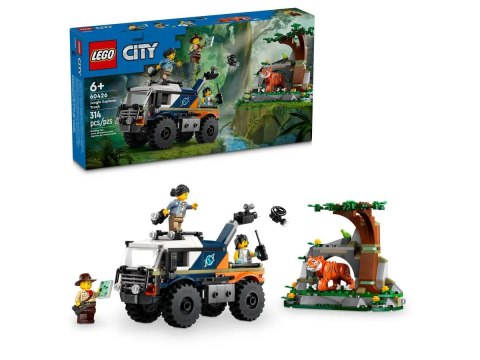 Lego Klocki konstrukcyjne Lego City Terenówka badacza dżungli (60426)