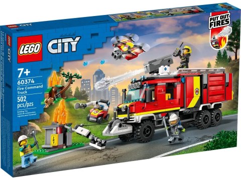 Lego Klocki konstrukcyjne Lego City Terenowy pojazd straży pożarnej (60374)