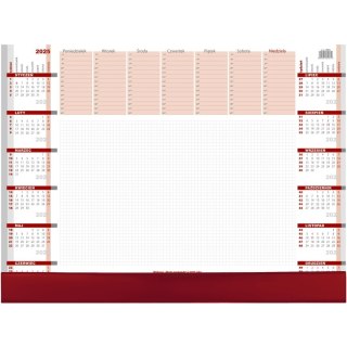 Wydawnictwo Wokół Nas Kalendarz biurkowy Wydawnictwo Wokół Nas biuwar z listwą 550mm x 410mm (KB051B)