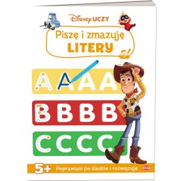 Ameet Książka dla dzieci Ameet DISNEY UCZY. MIX. PISZĘ I ZMAZUJĘ LITERY