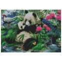 Flamingo Line Zestaw kreatywny Flamingo Line Diamentowa mozaika 30x40cm Panda 1 (TGD72661)