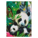 Flamingo Line Zestaw kreatywny Flamingo Line Diamentowa mozaika 30x40cm Panda (TGC75484)