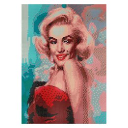 Flamingo Line Zestaw kreatywny Flamingo Line Diamentowa mozaika Marilyn Monroe (TGC72421)