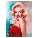 Flamingo Line Zestaw kreatywny Flamingo Line Diamentowa mozaika Marilyn Monroe (TGC72421)