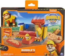 Spin Master Figurka Spin Master Zestaw warsztatowy Spin Master Paw Patrol Rubble & Crew Rubbles Workshop Playset (6067082)