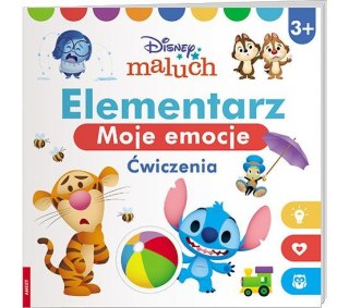 Ameet Książeczka edukacyjna Ameet Disney Maluch. Elementarz. Moje emocje. Ćwiczenia (HOP 9204)