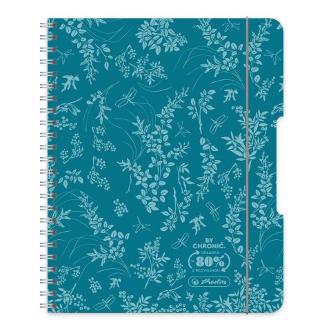 Herlitz Kołozeszyt (kołobrulion) Herlitz ECO COLORS 9501438 A5 80k. kratka (400198744)